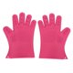 thumbnail image 5 of Cepillo de baño impermeable de silicona para mascotas guantes de masaje para el cuidado del perro peine para el pelo color rojo rosa ANGGREK Otros, 5 of 8