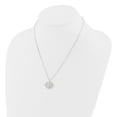 thumbnail image 2 of Auriga Fine Jewelry 925 Sterling Silver E-Coating Movable/Spin Cross w/2in ext. Necklace for Women 18", 2 of 7