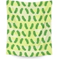 thumbnail image 1 of LHSHID Pickle Blanket Gifts Funny Throw Blanket for Adults Kids Lightweight Plush Soft Cozy Warm Flannel Blankets for Bed Couch, 1 of 8
