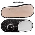 thumbnail image 4 of Uourmeti Sun&Moon Stars Unisex Slippers Soft Plush Fuzzy Warm Anti-slip Rubber Sole Cozy Comfy Lightweight Indoor Travel Slippers, 4 of 7