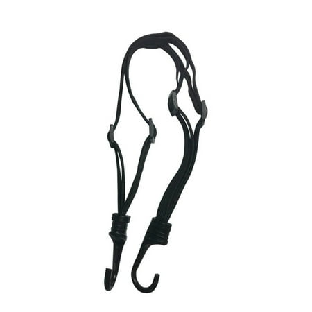 

High Strength Motorcycle Helmet Luggage Rope Elastic Strap Bungee Cord Strapping Tape Bandage for Outdoors Travelling