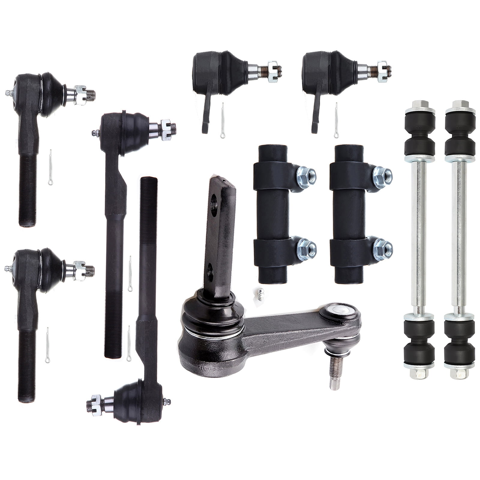 ECCPP Ball Joint Tool For 2000 2001 for Dodge for Ram 1500 - Front Sway Bar End Links Front Adjusting Sleeve Upper Ball Joints Idler Arm Inner Tie Rod ...