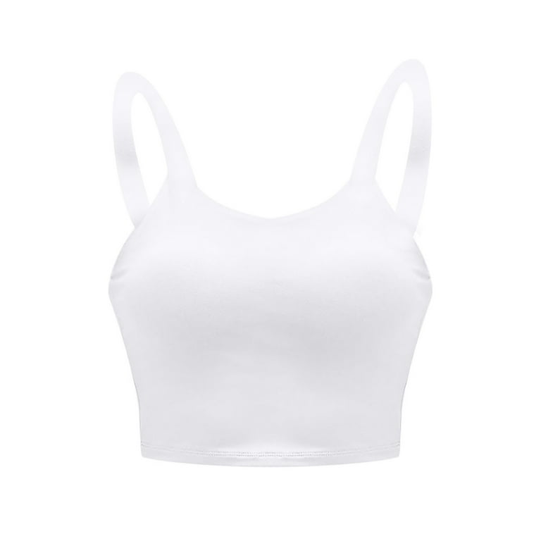 Leadmall Women Padded Sports Bra Sports Bras Ladies Comfortable Breathable  Anti-exhaust Printed Non-Wired Bra Sports Bralette No Underwire Bralettes 