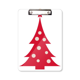thumbnail image 1 of Portapapeles A4 Unbranded Arbol de Navidad Rojo, 1 of 4