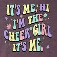 thumbnail image 5 of Wild Bobby Its Me I'm The Cheer Girl Men Premium Tri Blend Tee, 5 of 5