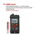 thumbnail image 2 of Screen Smart Digital Multimeters Professional AC DC Current Voltage Auto Range Temp Capacitance, 2 of 5