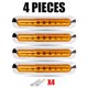 thumbnail image 1 of 4 luces LED de marcador lateral ámbar 9 para camión de remolque RV JAMW Sencillez, 1 of 5