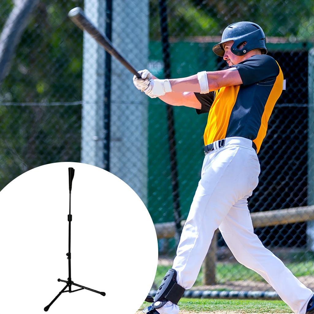 Baseball Batting Tee Training Aid Heavy Duty Teeball Hitting Tee Stand for  Men Women Beginner Outdoor Indoor Lunging