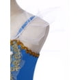 thumbnail image 4 of iiniim Kids Girls Camisole Skirted Leotards Swan Dance Ballet Lace Bead Ballet Tutu Dress Ballerina Type A Sky Blue 8-10, 4 of 7