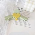 thumbnail image 1 of Sweet Heart Clip Hair Clip Acrylic Baking Paint Process for Women and Girl, 1 of 3