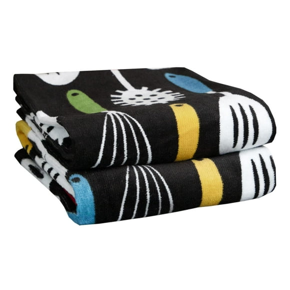 Toallas de Cocina T-Fal 100% Algodón 40x71 cm Paquete de 2