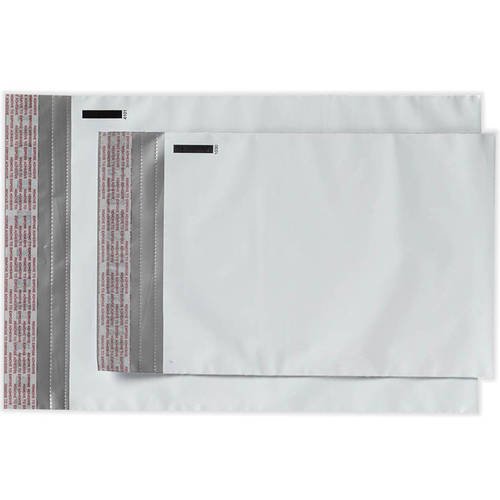 12 x 15 1/2 Plastic Mailer Envelopes White Plastic (500 Qty