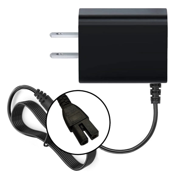 2-Prong AC/DC Adapter for S-h-a-r-k MAX PoolSharkMAX 3.6V 2200mAh Li-ion Battery Handheld Cordless Swimming Spa Hand-held Pool Vacuum Cleaner PoolShark Power Supply Cord Charger