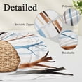 thumbnail image 3 of Blue Brown Tree Body Pillow Covers, Watercolor Forest Art Soft Breathable Throw Pillow Cases with Invisible Zipper, Decorative Pillowcase Pillows Protectors for Sofa Bed Couchair 20"x54", 3 of 9