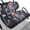 Colorful Jellyfish Pattern, variant on HUIACONG Colorful Jellyfish Pattern Golf Cart Seat Blanket and Towel, Keeps Seats Cool & Clean Universal Fit Golf Cart Seat Covers 2 Pack for Club Car DS 2000.5-Up