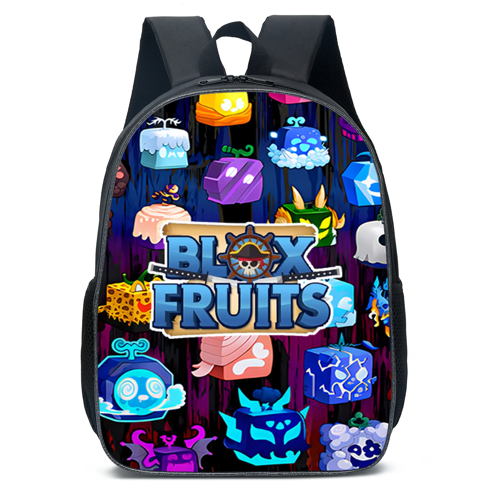 ROBLOX Blox Fruits Primary School Bag Children s Cartoon Backpack Backpack Kawaii Cartoon School Bag Mochila