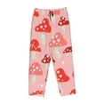 thumbnail image 4 of Kll Womens Cute Mushroom1 Print Pajama Pants Soft Pajama Bottoms For Women Cozy Lounge Pants, 4 of 9