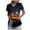 #01 Light Blue, variant on Shirts for Women Trendy Women Country Concert Tshirt Music Lover Gift Shirts Vintage Letter Print Graphic Tee Tops (Dark Purple,S)