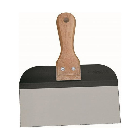 Bon 15-295 Taping Knife -Stainless Steel 8-inch X 3-inch - 7-inch Wood Handle