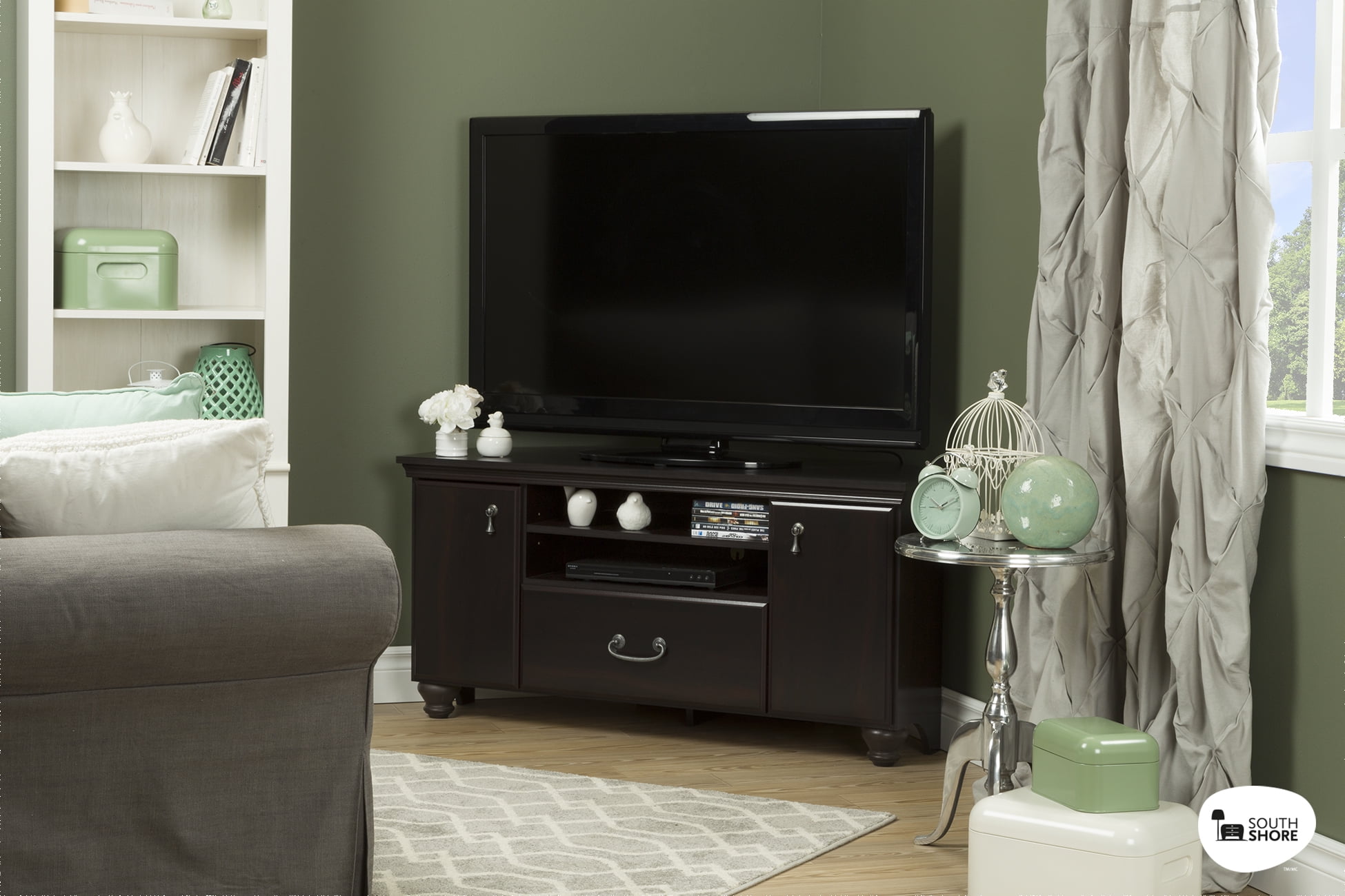 South Shore Noble Corner TV Stand for TVs up to 60'' in Multiple Finishes by South Shore