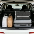 thumbnail image 7 of Yurqghjb Foldable Car Trunk Organizer, Premium Felt Cloth Cargo Storage Bin for SUV and Sedan,White, 1 Pack, 7 of 7