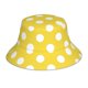 thumbnail image 1 of Balery Yellow And White Polka Dot Sombreros para el sol para hombre y mujer, sombrero de pescador con UPF 50+, 1 of 6