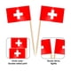 thumbnail image 3 of Banderitas para palillos AhfuLife, 200 piezas, Suiza, doble cara, 3 of 7