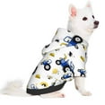 thumbnail image 2 of Haiem Tractor And Vehicle for Winter Dog Hoodie Sweatshirts with Pockets Warm Dog Clothes for Small Dogs Chihuahua-Small, 2 of 7