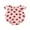 Pink Strawberry, variant on BemeyourBBs Newborn Baby Girl Bubble Romper Infant Baby Summer Clothes Loose Fit Strawberry Lemon Bow Print Crew Neck Flying Sleeve Bodysuit Jumpsuit Playsuit