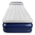thumbnail image 5 of QDH Air Mattress with Headboard Twin XL Size – Built-in Electric Pump Comfort-Plush Enhanced Coil Technology Mattress for Home, Travel & Camping - Durable Blow Up Mattress, 5 of 9