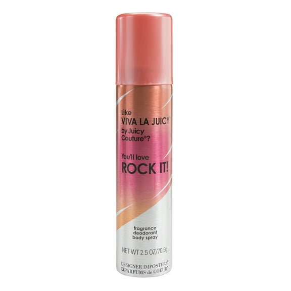 Designer Imposters Rock It! Body Spray, 2.5 oz