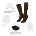 thumbnail image 6 of Lsque Halloween Pumpkins1 Printed Crew Socks Men's Women's LightWeight Thin Casual Calf Socks ,Knee High Socks,Cotton Socks, 6 of 9