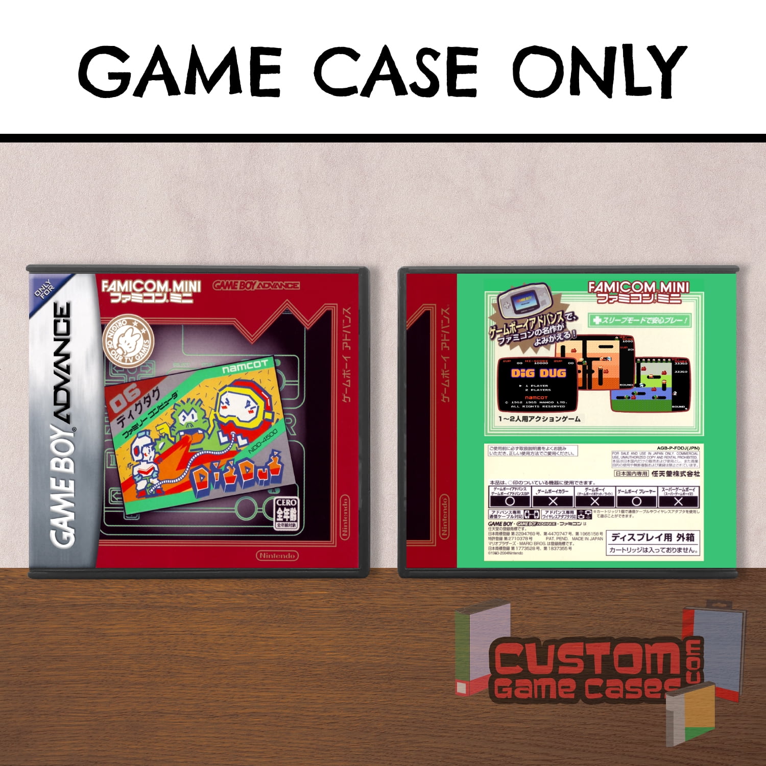 Classic NES Series Mini] DigDug (GBA) Game Boy Advance