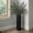 Black, variant on 4.7 Inch Tall Roman Column Concrete Planter(15.7x4.7x4.7in)Durable All-Weather Use with Drainage Holes,Large Tall Round Planter for Outdoor Indoor Plants(Black)
