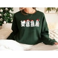 thumbnail image 3 of Ghost Christmas Sweatshirt - Cute Holiday Ghost Crewneck Pullover, Funny Christmas Sweater, 3 of 6