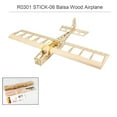 thumbnail image 7 of Pinnaco Dancing Hobby R03 STICK-06 Airplane 580mm Wingspan Balsa Wood Aircraft DIY Flying Toy for Adults Kit Version, 7 of 7