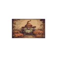 thumbnail image 2 of 2 Pieces Of Kitchen Rugs and Mats Non Skid Washable Fall (52) Kitchen Mat,Floor Cushion Waterproof Rug,Rubber Backed Area Rugs for Laundry 47*17+30*17, 2 of 7
