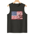 thumbnail image 6 of Anbech 4th of July Women's Tank Tops Graphic USA Flag Sleeveless Tees Summer Casual Cami Shirts, 6 of 7