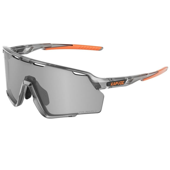 KAPVOE Cycling Glasses Polarized Mountain Bike Sunglasses MTB Sports Men Women Baseball Running Triathlon Golf Driving