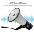 thumbnail image 4 of Megaphone Bullhorn, Portable Bull Horn Speaker Handheld Multifunctional  for Information Dissemination, 4 of 8