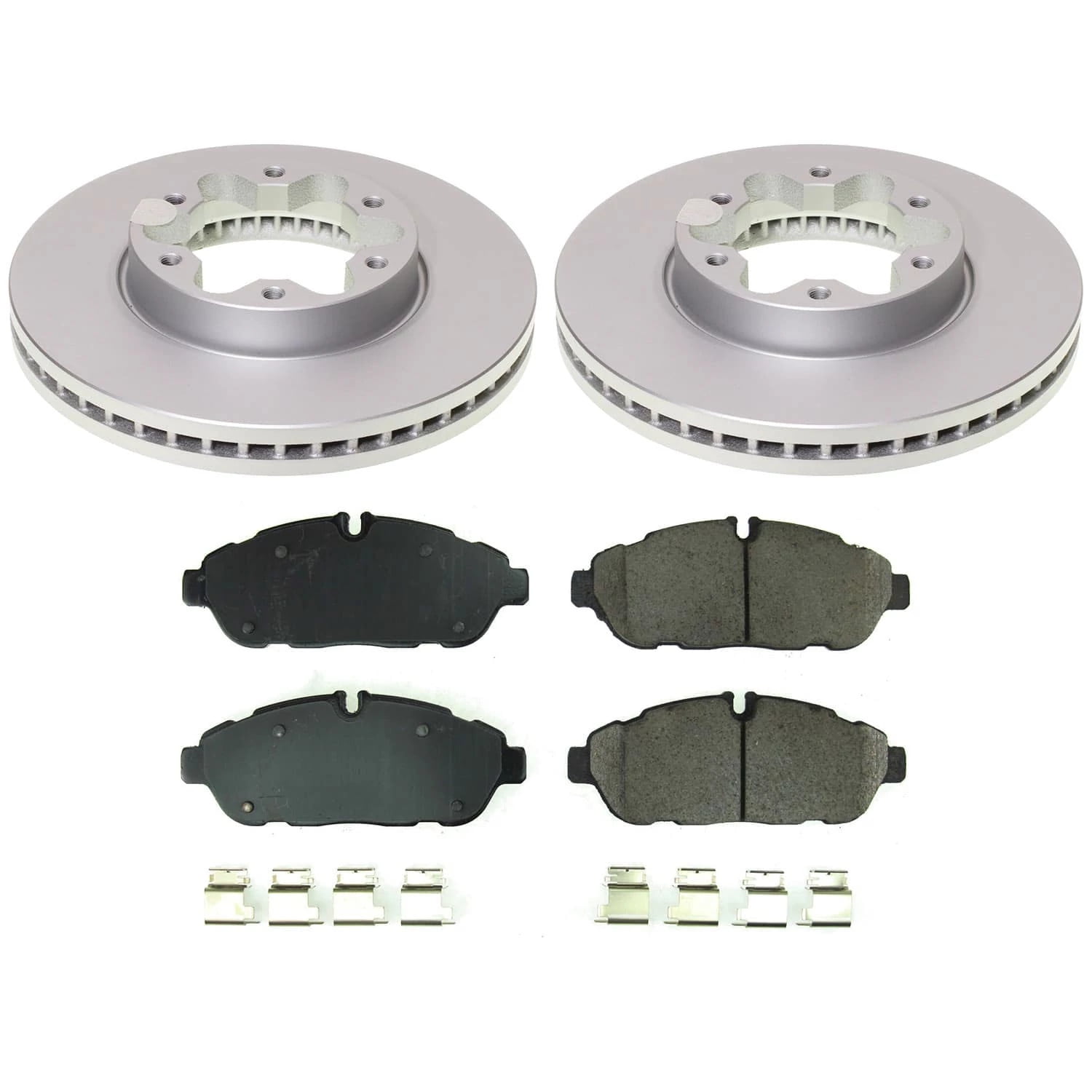 PowerStop Front Geomet Coated Brake Rotor and Pad Kit Fits: FORD Select Models CRK8980