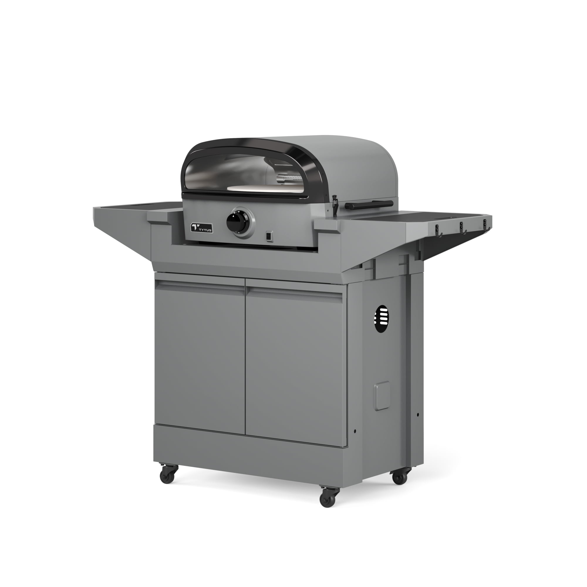 TYTUS Emberwood 14" Pizza Gas Grill with Storage Cart