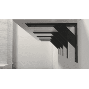 The Original™ Large Shelf Bracket (14 x 10 inch, Steel)