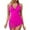 Hot Pink, variant on LUOGENLI Womens Swimsuits Bikini Women Swim Dress Swimsuits Mesh Sheer Sarong Wraps Bathing Suit Army Green Size L