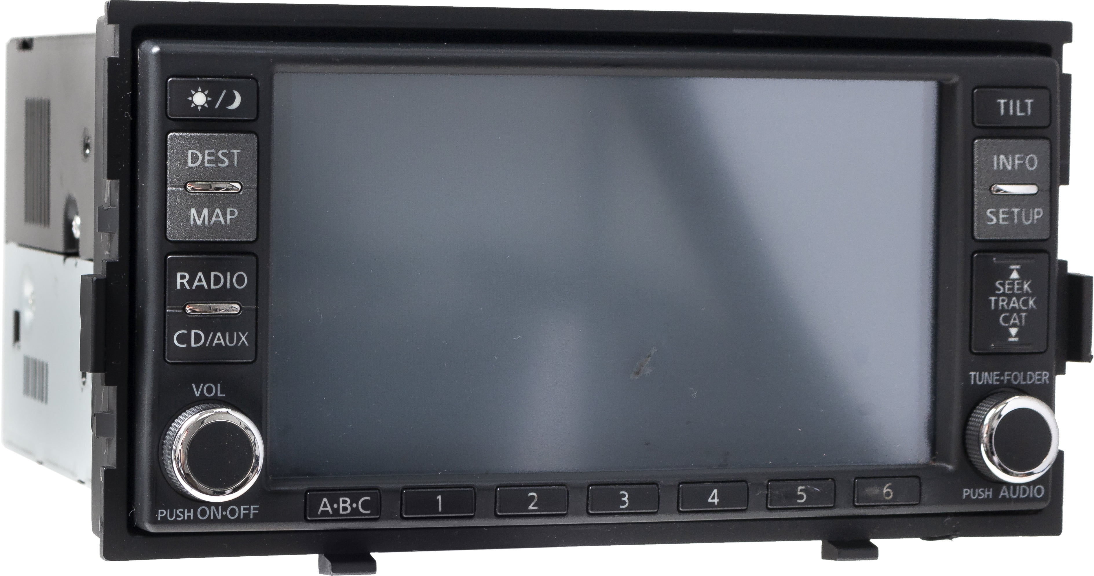 Restored 2007-08 Nissan Altima AM FM Radio 6 Disc CD MP3 Player GPS Navigation 25915JA00A (Refurbished)