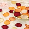 thumbnail image 5 of TULUDA 300 Pcs Rose Petals Satin Flower Petals, Elegant for Wedding Flower Girl Basket, Table Centerpieces, Aisle Runner, Party Confetti, Bridal Shower, Dinner, and Wedding Decoration(Orange), 5 of 5