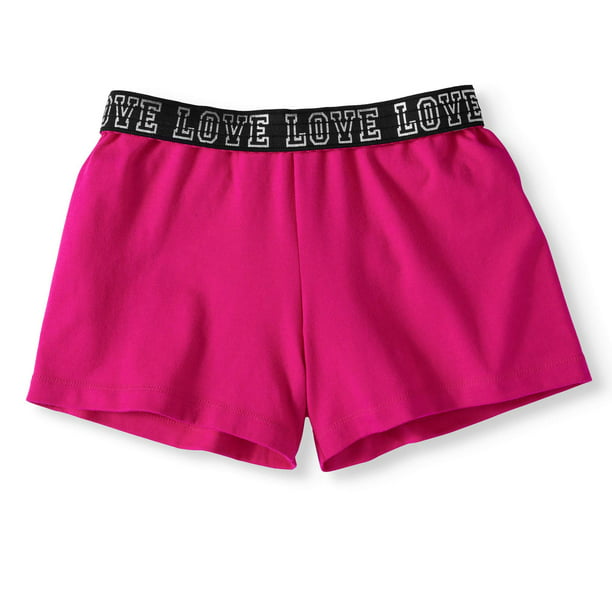 Girls' Solid Jersey Shorts - Walmart.com