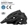 thumbnail image 2 of Casco de bicicleta BATFOX LA303 Mountain negro talla M 54-57 cm, 2 of 7