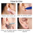 thumbnail image 4 of Ear Piercing Gun, 6pcs Disposable Safety Ear Piercing Gun Unit Tool With Asepsis Pierce Kit Blue For Piercing Kit Piercing Supplies, 4 of 5