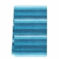 thumbnail image 2 of Turquoise Teal Ombre Kitchen Towels Set of 1, Farmhouse Modern Abstract Striped Absorbent Dish Towels for Kitchen, Microfiber Hand Towel, Quick Drying Tea Towel for Cleaning Decorative Dishcloths, 2 of 7